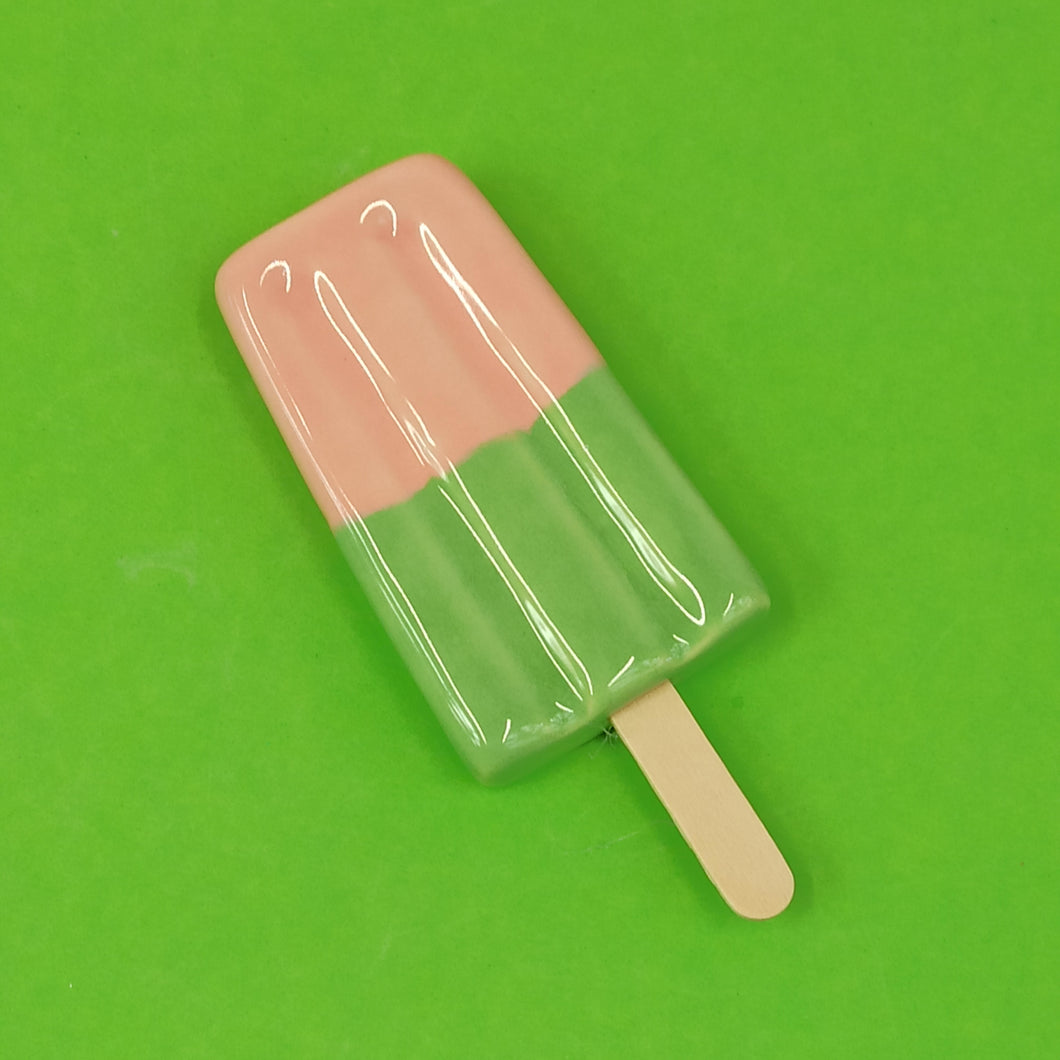 Popsicle shiny strawberry+shiny pistachio