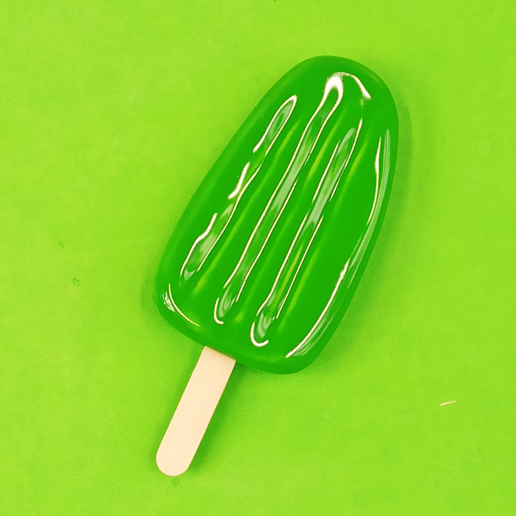 Popsicle round green